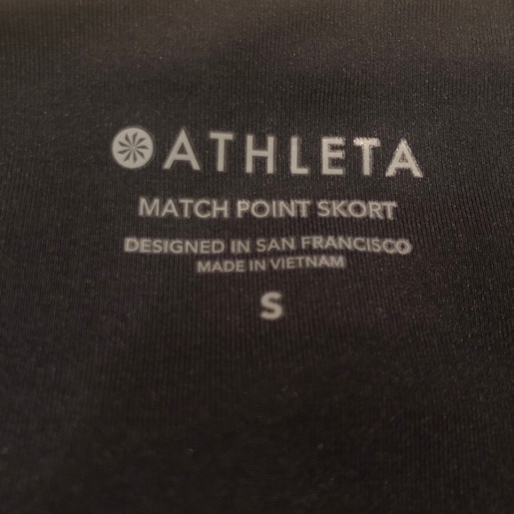 Athleta Tennis Skirt in Black - Picture 4 of 7